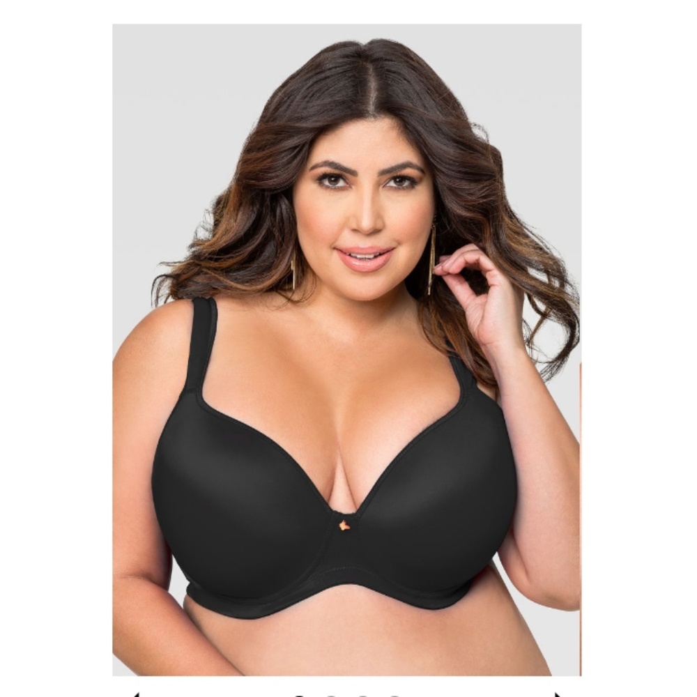 Ashley Stewart Plunge Butterfly Bra